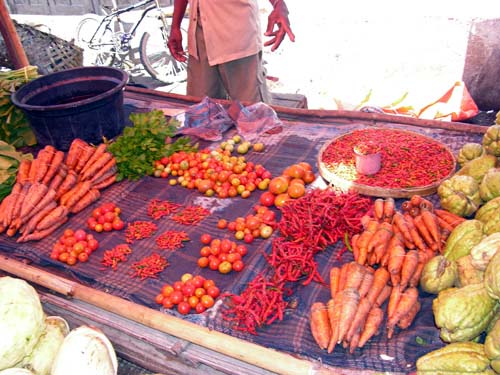 Markt in Geliting