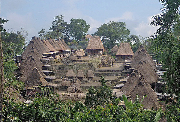 Bena - Insel Flores in Indonesien