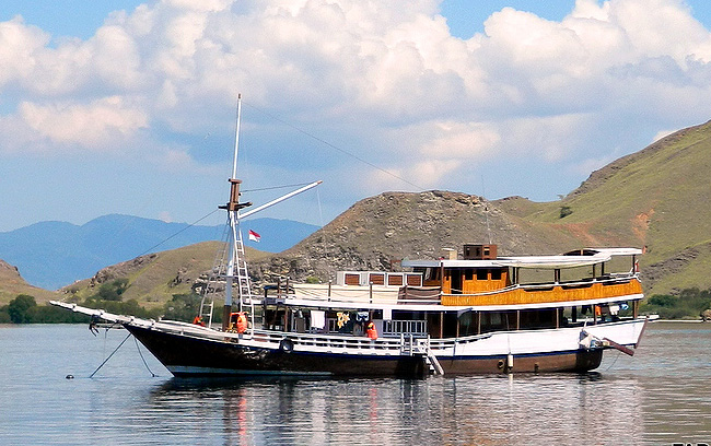 Private boat charter in Komodo