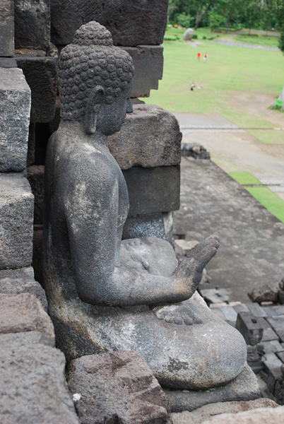 Borobudur, UNESCO-Weltkulturerbe - Reise auf Insel Java in Indonesien