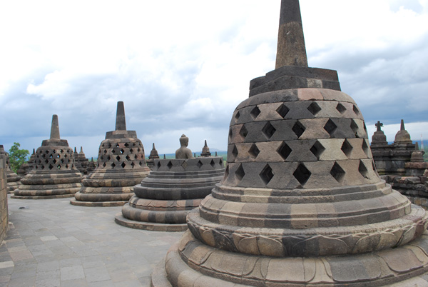 Borobudur Tempel -Insel Java Indonesien