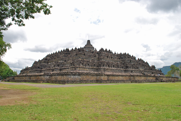 Borobudur Tempel in Indonesien auf der Insel Java