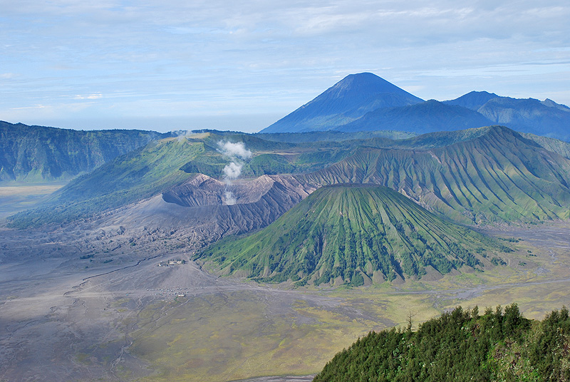 Bromo Volcano on Java Island in Indonesia - Explore Indonesia volcanos an nature