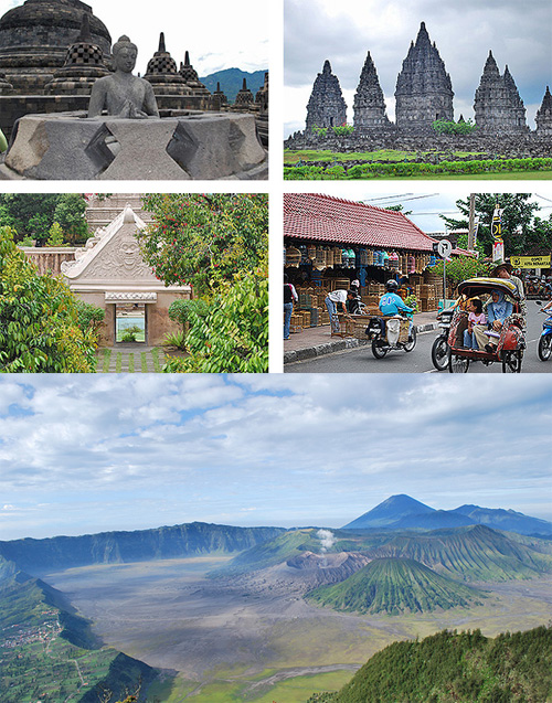 Borobudur, Prambanan, Bromo- Tour in Indonesia