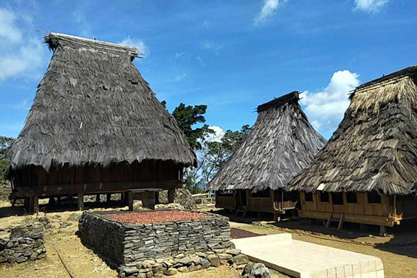 Lio Village/Wologai Village auf der Insel Flores in Indonesien