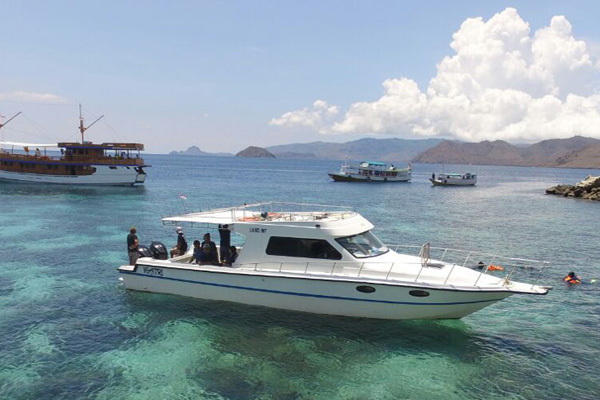 Speed Boat in Komodo National Park - Indonesia